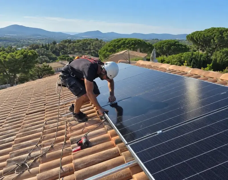 Installateur panneaux solaires Saint-Paul-en-Forêt — pose photovoltaïque sur toiture